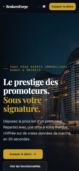 Mobile Ansicht von BrokersForge
