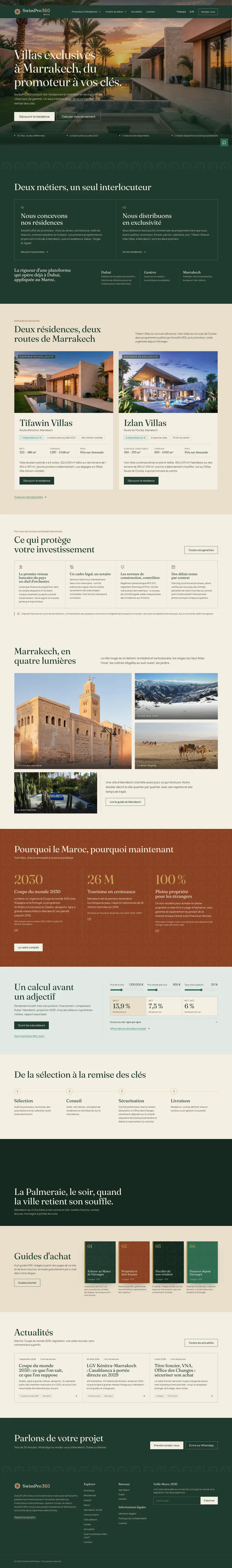 Page complète de Eternal Morocco, du haut vers le bas